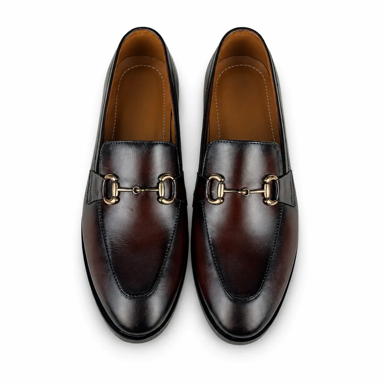HORSEBIT LEATHER LOAFER - BROWN