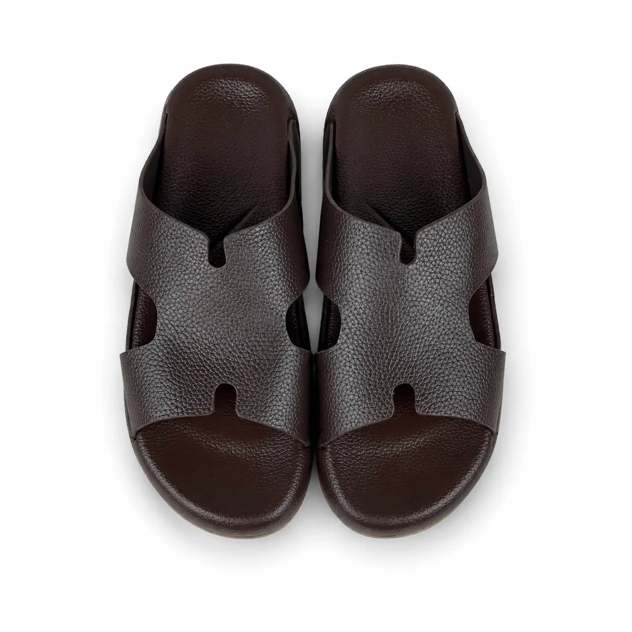 MEDICATED SLIPPER H -  BROWN