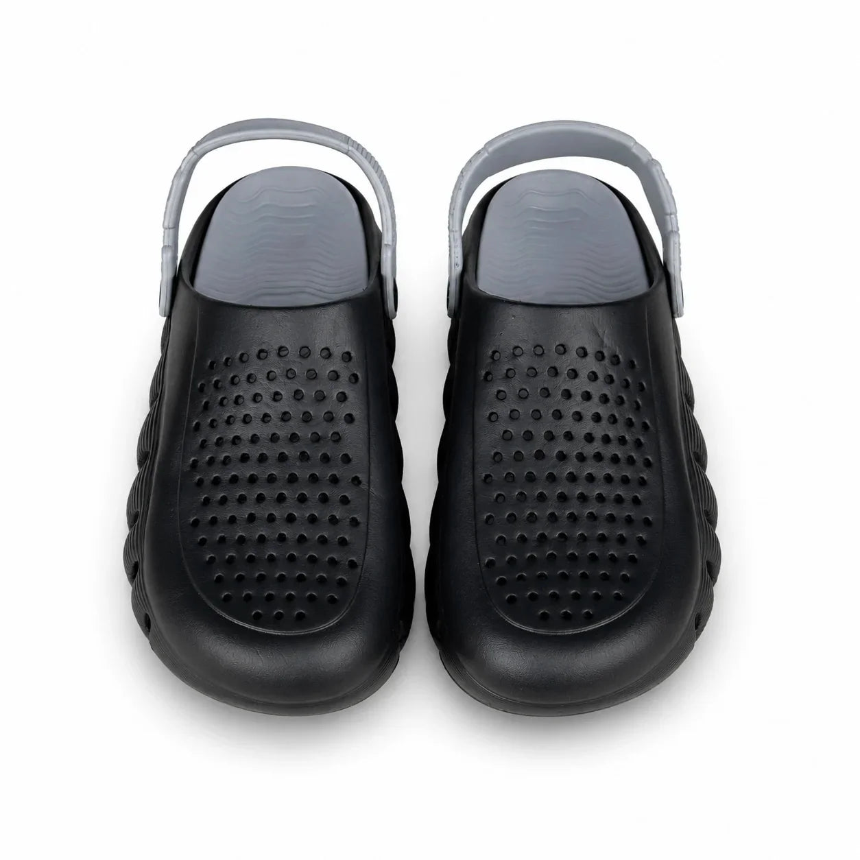 CROCS BLACK - SILVER
