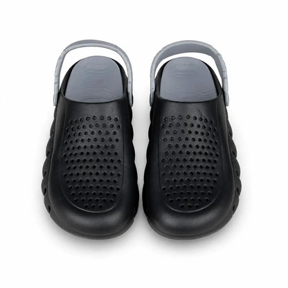 CROCS BLACK - SILVER