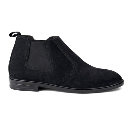 BLACK SUEDE LEATHER CHELSEA