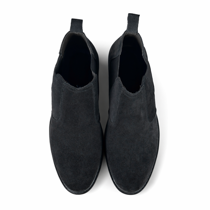 BLACK SUEDE LEATHER CHELSEA