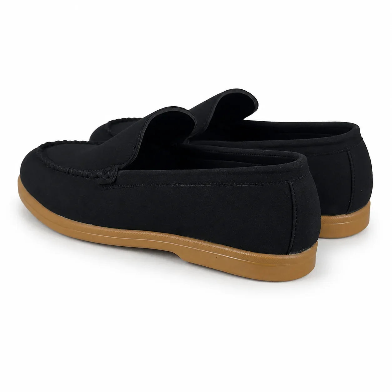 BLACK SUEDE MEDICATED LOAFER