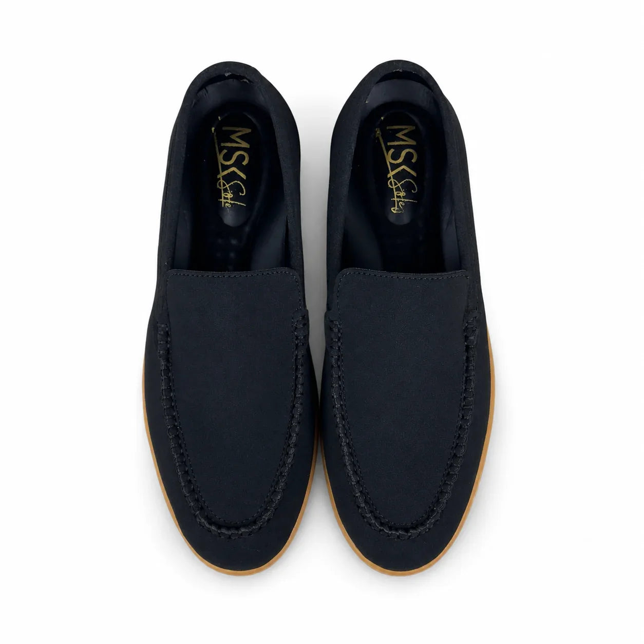 BLACK SUEDE MEDICATED LOAFER