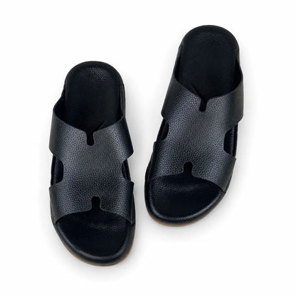 MEDICATED SLIPPER H -  BLACK