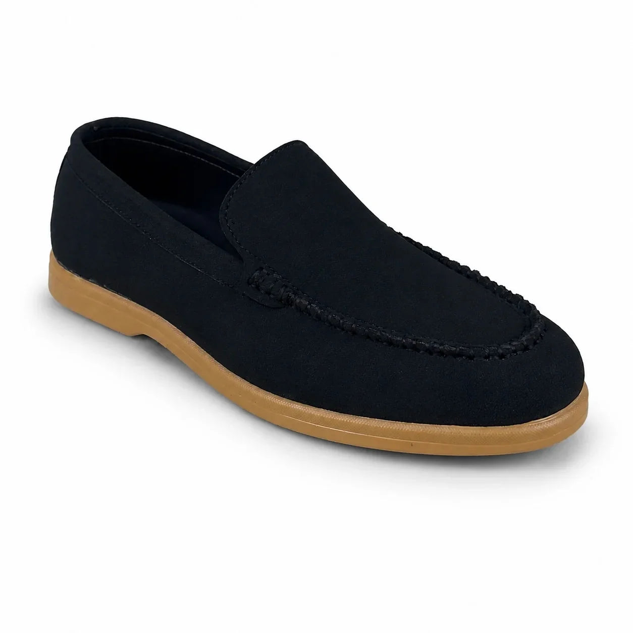 BLACK SUEDE MEDICATED LOAFER