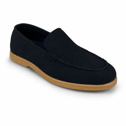 BLACK SUEDE MEDICATED LOAFER