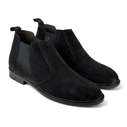 BLACK SUEDE LEATHER CHELSEA