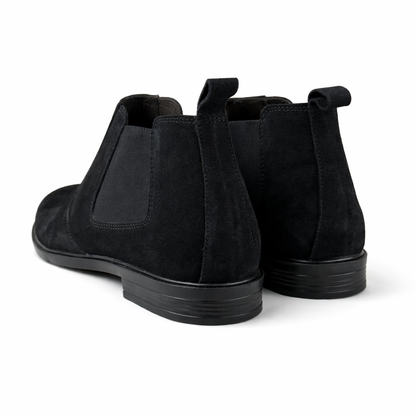 BLACK SUEDE LEATHER CHELSEA