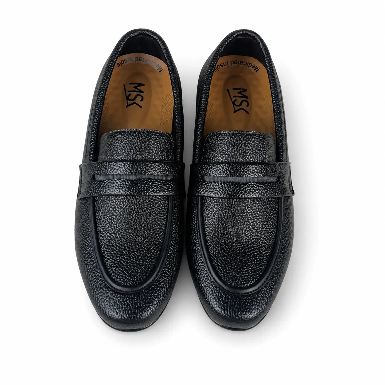 BLACK PENNY MILLED FORMAL LOAFER