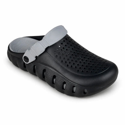 CROCS BLACK - SILVER
